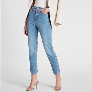 Express Super High Rise Slim Jeans Size 12 High Waist!